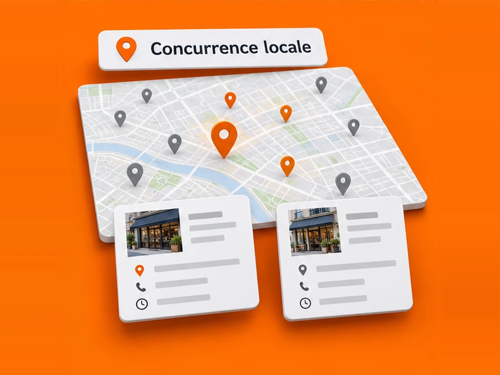 Illustration — Votre visibilité replacée dans son contexte local.