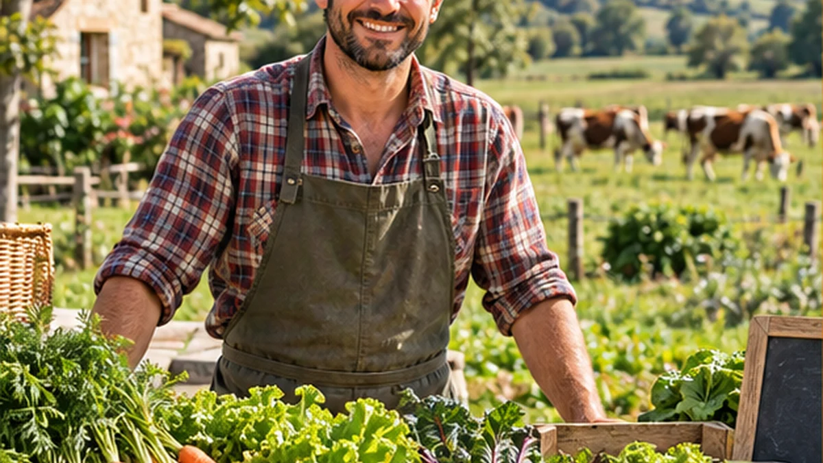 Illustration de l’activité : Agriculteur/Élevage