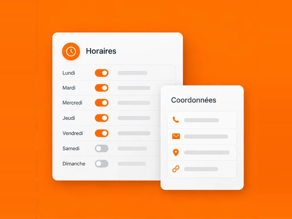 Illustration — Les informations pratiques suivies au fil de votre activité.