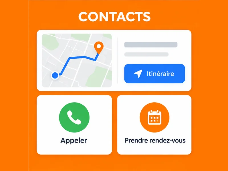 Illustration de fiche Google pour Automobile : vos contacts