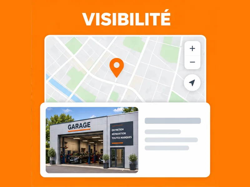 Illustration de fiche Google pour Garagistes : votre atelier