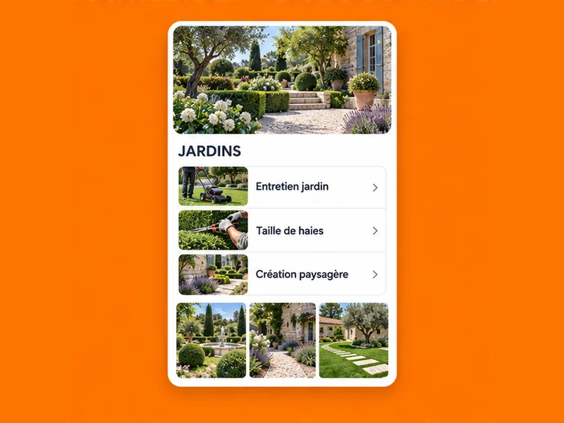 Illustration de fiche Google pour Jardiniers Paysagistes : vos jardins