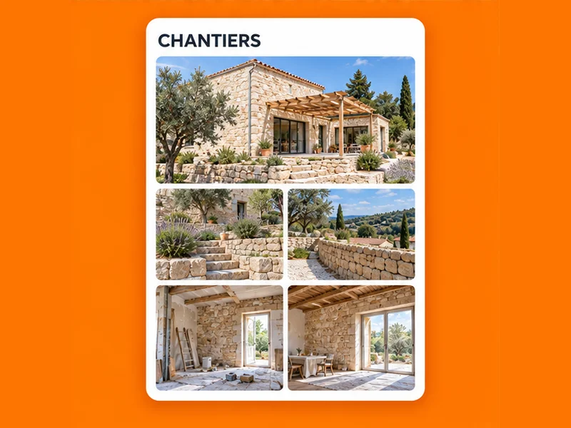 Illustration de fiche Google pour Maçons : vos chantiers