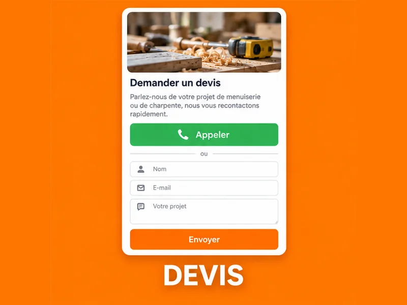 Illustration de fiche Google pour Menuisiers Charpentiers : vos projets
