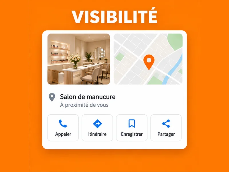 Illustration de fiche Google pour Onglerie : votre spécialité