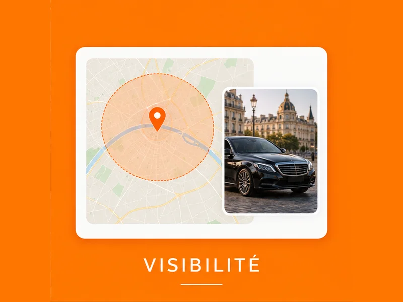 Illustration de fiche Google pour Taxi/VTC : votre zone