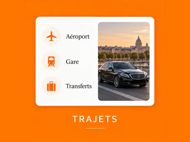 Illustration de fiche Google pour Taxi/VTC : vos trajets