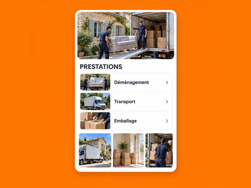 Illustration de fiche Google pour Transport : vos prestations