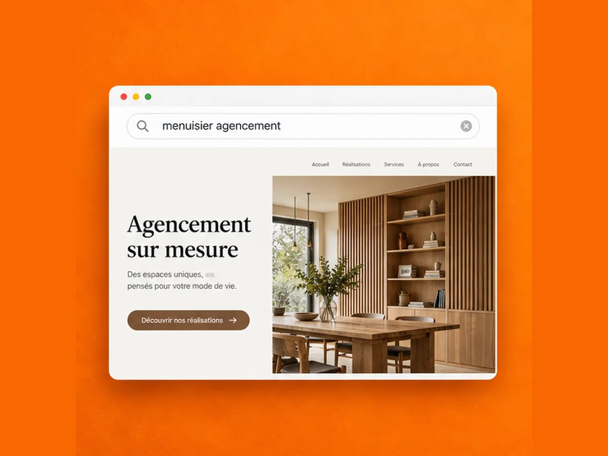 Illustration d’une recherche de prestation et de sa page commerciale